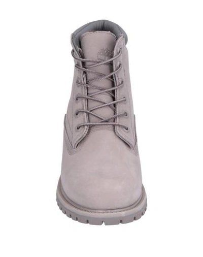 Shop Timberland Ankle Boot In Light Grey