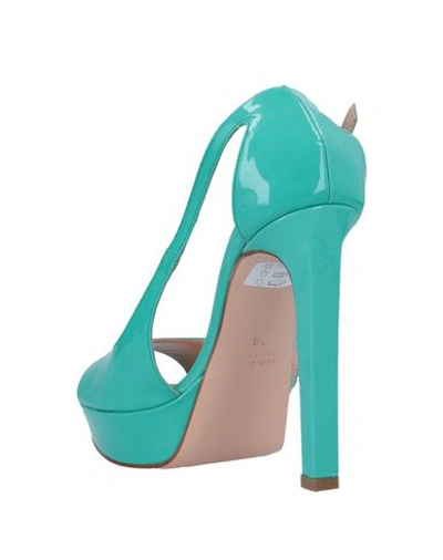 Shop Anna F. Sandals In Turquoise