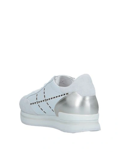 Shop Hogan Woman Sneakers White Size 6.5 Soft Leather