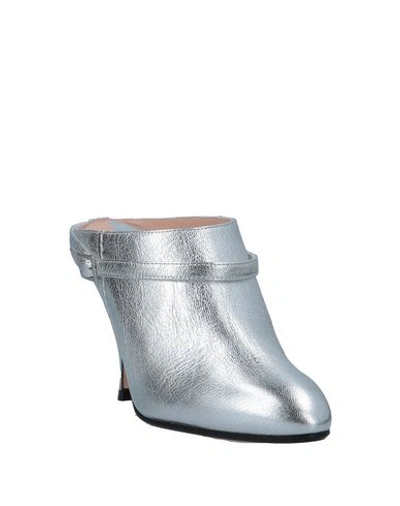 Shop Alchimia Di Ballin Mules In Silver