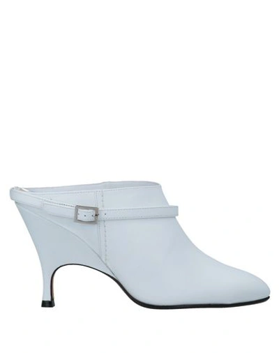 Shop Alchimia Di Ballin Mules In White