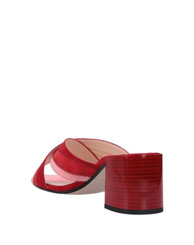 Shop Andrea Gomez Sandals In Red