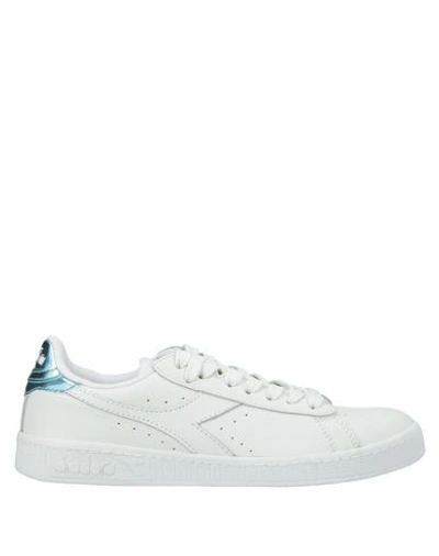 Shop Diadora Woman Sneakers White Size 7 Soft Leather