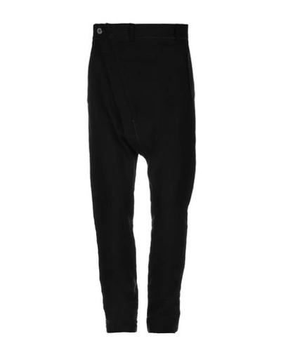 Shop 10sei0otto Casual Pants In Black