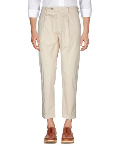 Shop Be Able Man Pants Beige Size 31 Cotton, Elastane