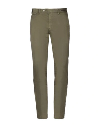 Shop Pt01 Casual Pants In Military Green