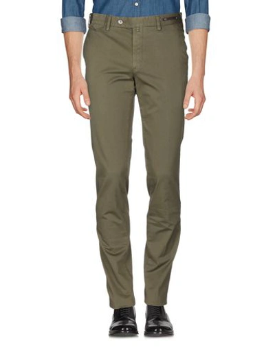 Shop Pt01 Casual Pants In Military Green