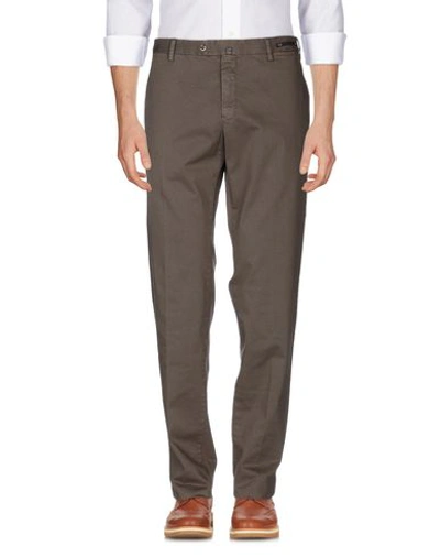 Shop Pt01 Casual Pants In Brown