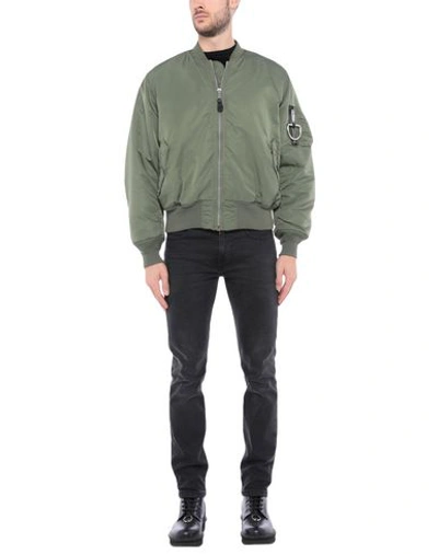 Shop Alyx Bomber In Military Green