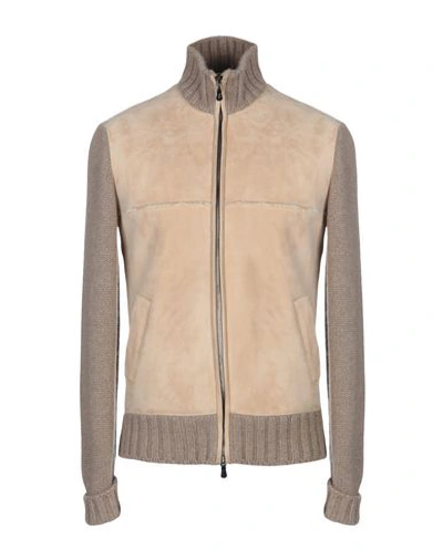 Shop Fedeli Jackets In Camel