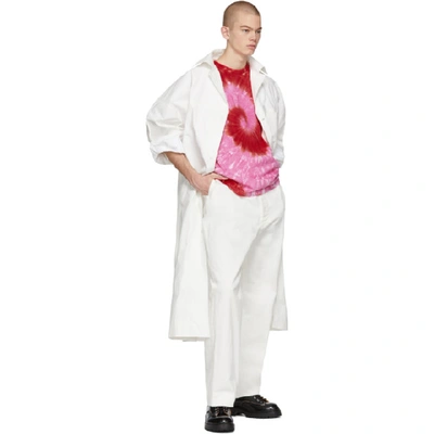 Shop Kwaidan Editions Ssense Exclusive White Oversized Lab Coat