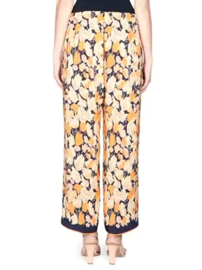 Shop Dries Van Noten Drawstring Pajama Pants In Orange