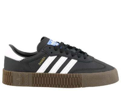 Shop Adidas Originals Adidas Samba Rose Lace In Black