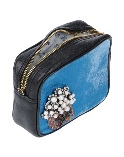 Shop Lisa C Bijoux Handbag In Azure