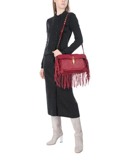 Shop Valentino Cross-body Bags In Red