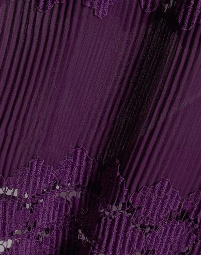 Shop Anna Sui Tops In Dark Purple