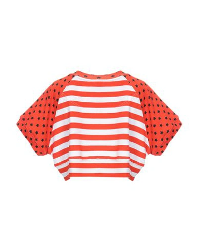 Shop Au Jour Le Jour Sweatshirt In Orange