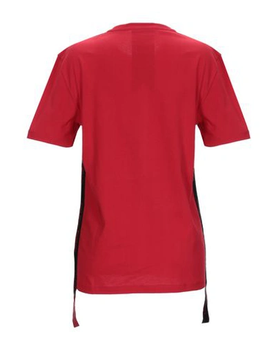 Shop Dilara Findikoglu T-shirts In Red