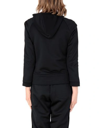 Shop Atlantic Stars Felpa Cappuccio Woman Sweatshirt Black Size M Polyester, Cotton