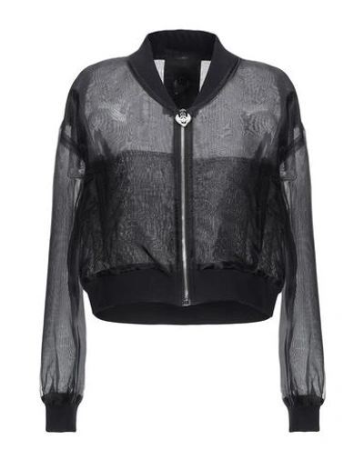 Shop Frankie Morello Jackets In Black