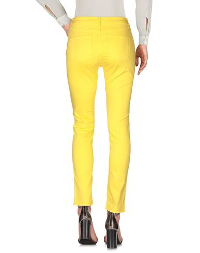Shop Paul & Joe Casual Pants In Yellow