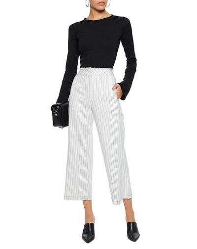 Shop Alexander Wang T Casual Pants In White