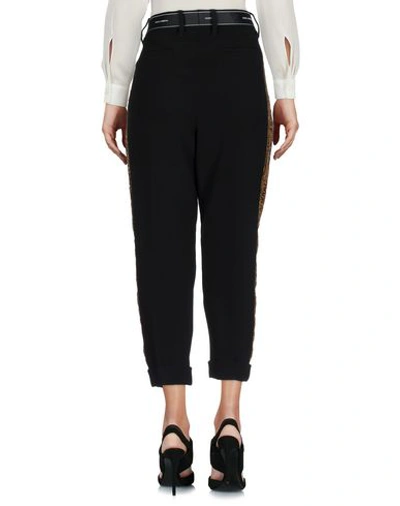 Shop Dolce & Gabbana Cropped Pants & Culottes In Black