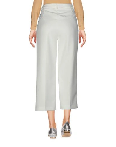 Liu •jo Cropped Pants In White