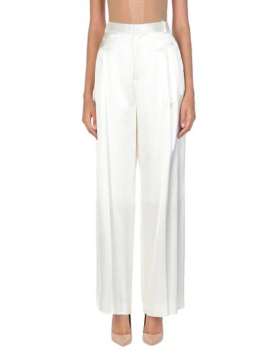 Shop Givenchy Pants In Ivory