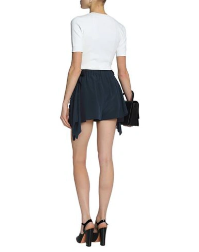 Shop Fendi Shorts & Bermuda In Dark Blue