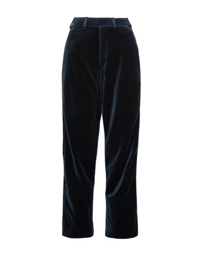 Shop Vetements Pants In Dark Blue