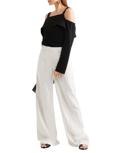 Shop Calvin Klein Collection Casual Pants In White