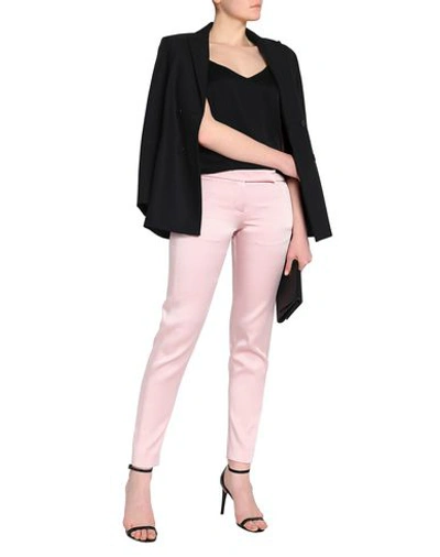Shop Amanda Wakeley Casual Pants In Pink