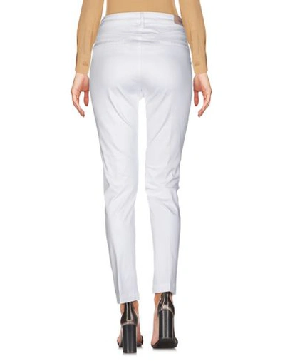Shop Barba Napoli Woman Pants White Size 31 Cotton, Elastane