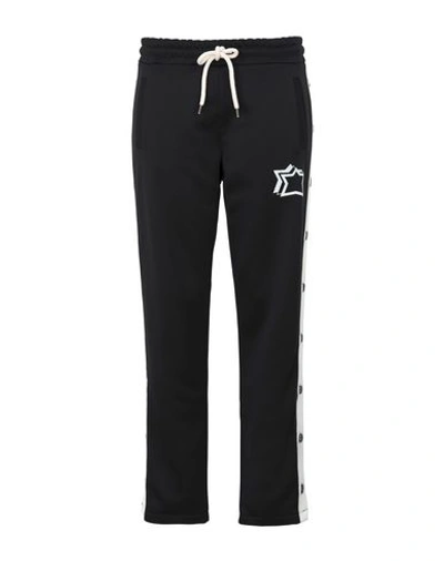 Shop Atlantic Stars Casual Pants In Black