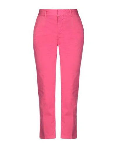 Shop Altea Woman Pants Fuchsia Size 8 Cotton, Elastane In Pink