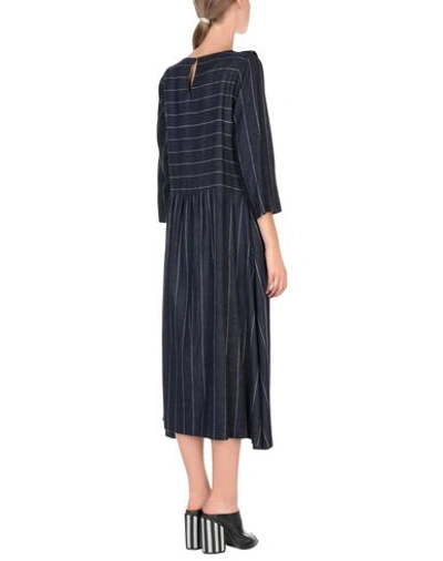 Shop Beatrice B Midi Dress In Dark Blue