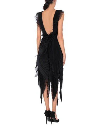 Shop Givenchy 3/4 Length Dresses In Black