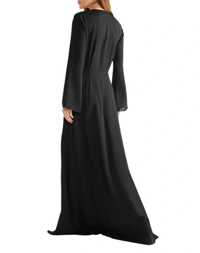 Shop Elizabeth And James Long Dress In Black