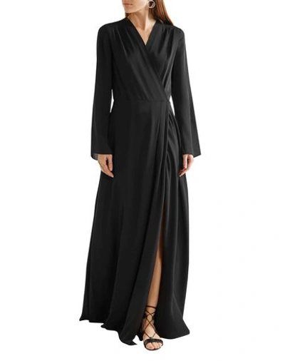 Shop Elizabeth And James Long Dress In Black