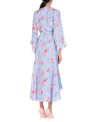 Shop Vilshenko Long Dresses In Lilac