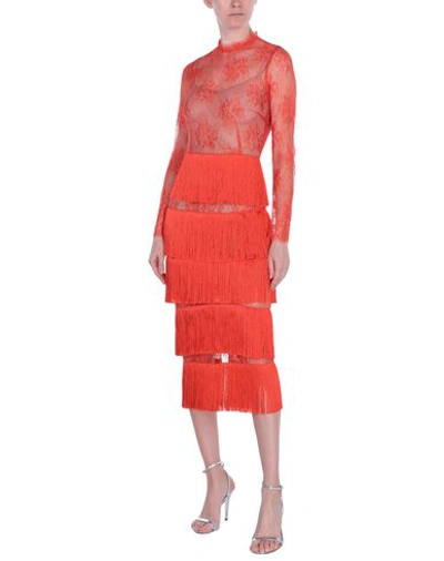 Shop Daizy Shely Midi Dress In Orange