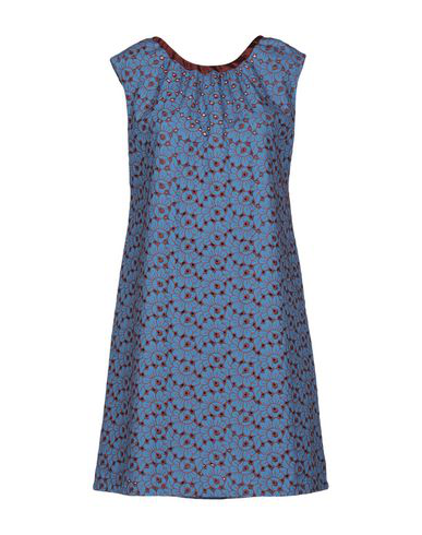 Ottod'ame Short Dress In Pastel Blue | ModeSens