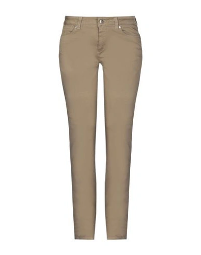 Shop Sportmax Code Casual Pants In Military Green