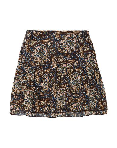 Figue Mini Skirt In Dark Brown | ModeSens