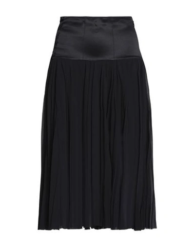 Shop Cinq À Sept Midi Skirts In Black