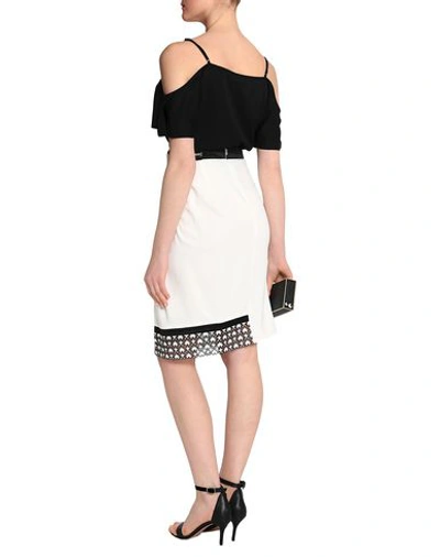Shop Vionnet Knee Length Skirt In Ivory