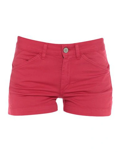 Shop Dondup Shorts & Bermuda In Red