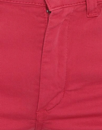 Shop Dondup Shorts & Bermuda In Red