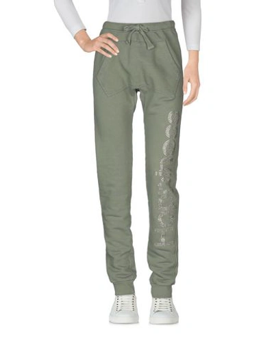 Shop Happiness Casual Pants In Military Green